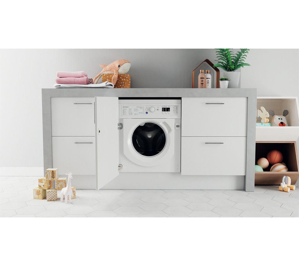 INDESIT Push&Go BI WDIL 75148 UK Integrated 7 kg Washer Dryer image number 5 of 5