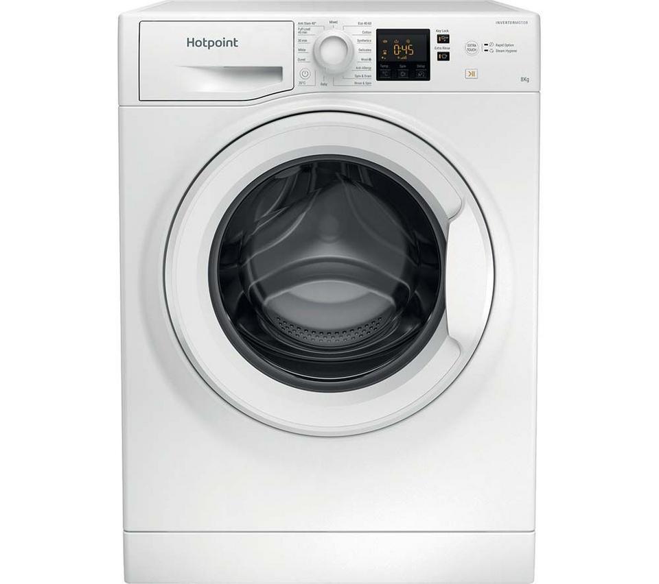 HOTPOINT Anti-stain NSWR 946 WK UK 9 kg 1400 Spin Washing Machine - White
