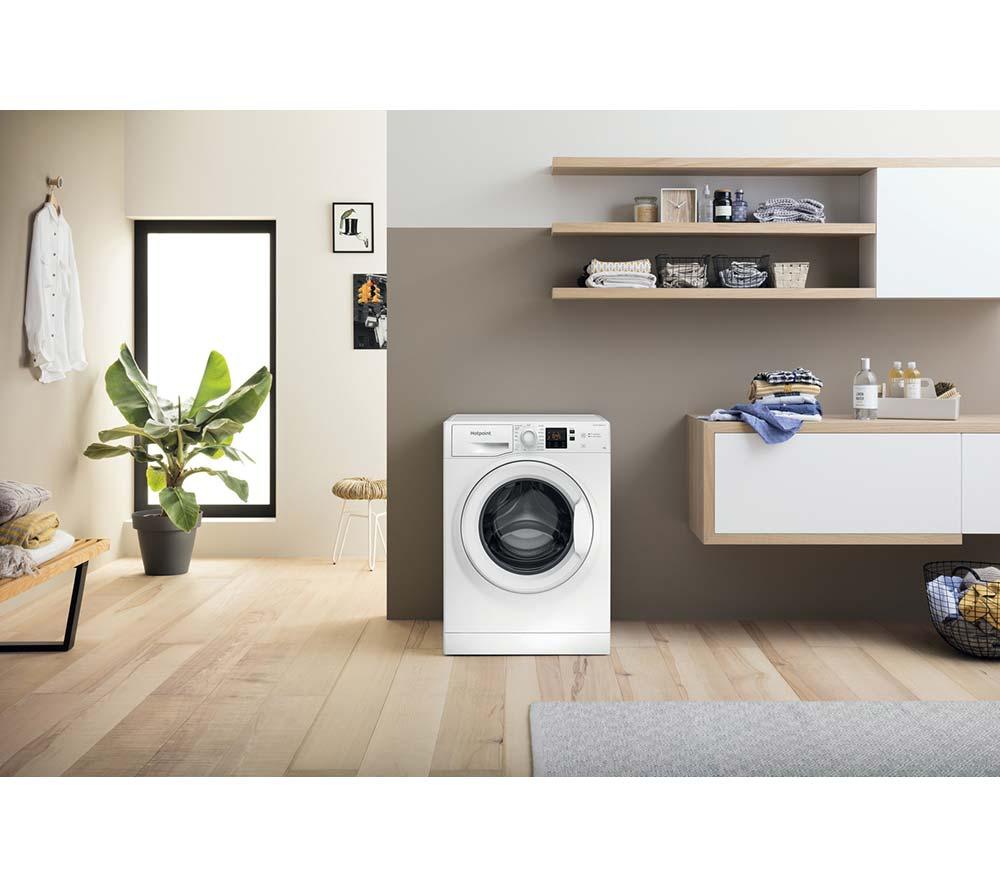 HOTPOINT Anti-stain NSWR 946 WK UK 9 kg 1400 Spin Washing Machine - White image number 12 of 13