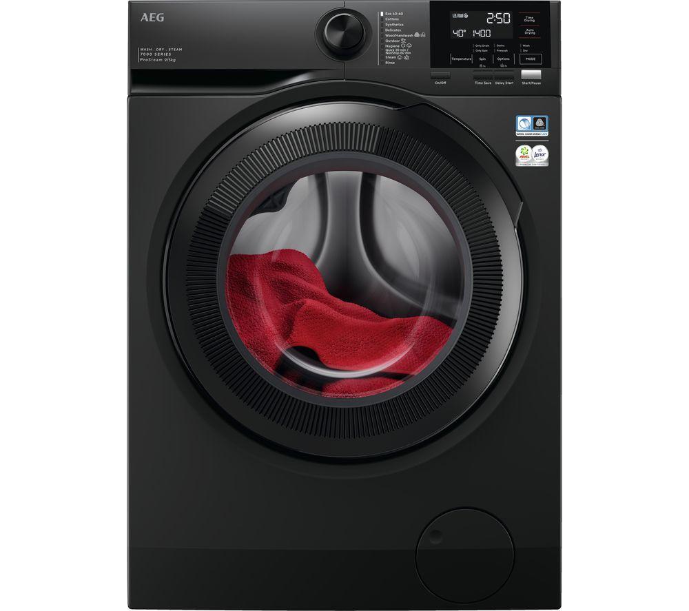 AEG 7000 Series LWR7196U4B 9 kg Washer Dryer – Graphite, Black,Silver/Grey