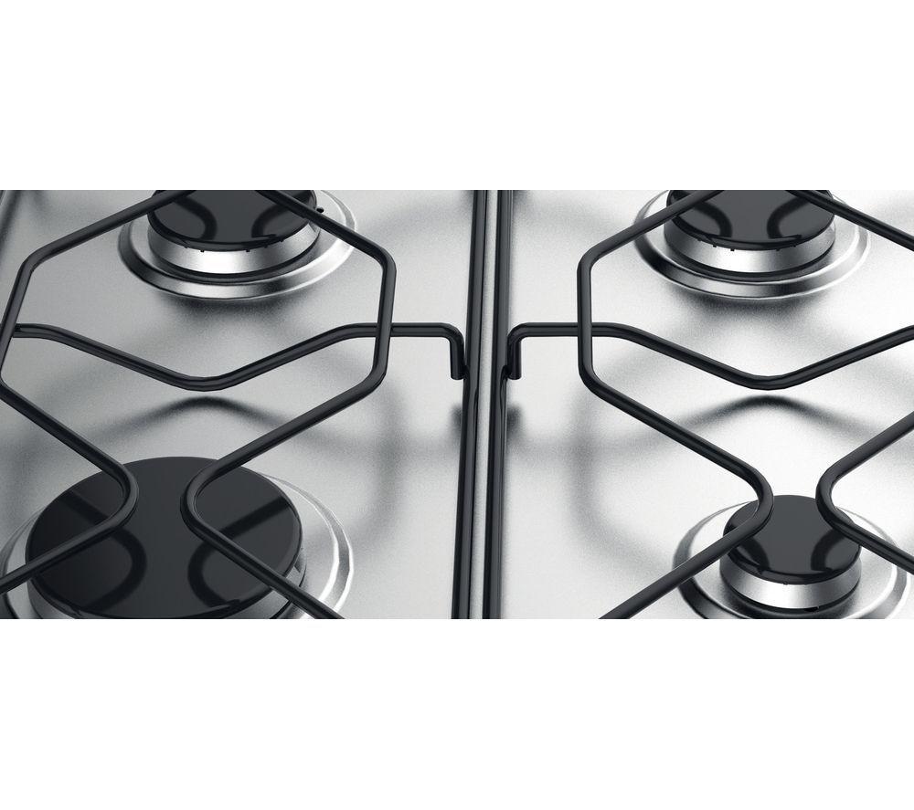 INDESIT PAA 642 IX/I WE1 58 cm Gas Hob - Stainless Steel image number 5 of 7