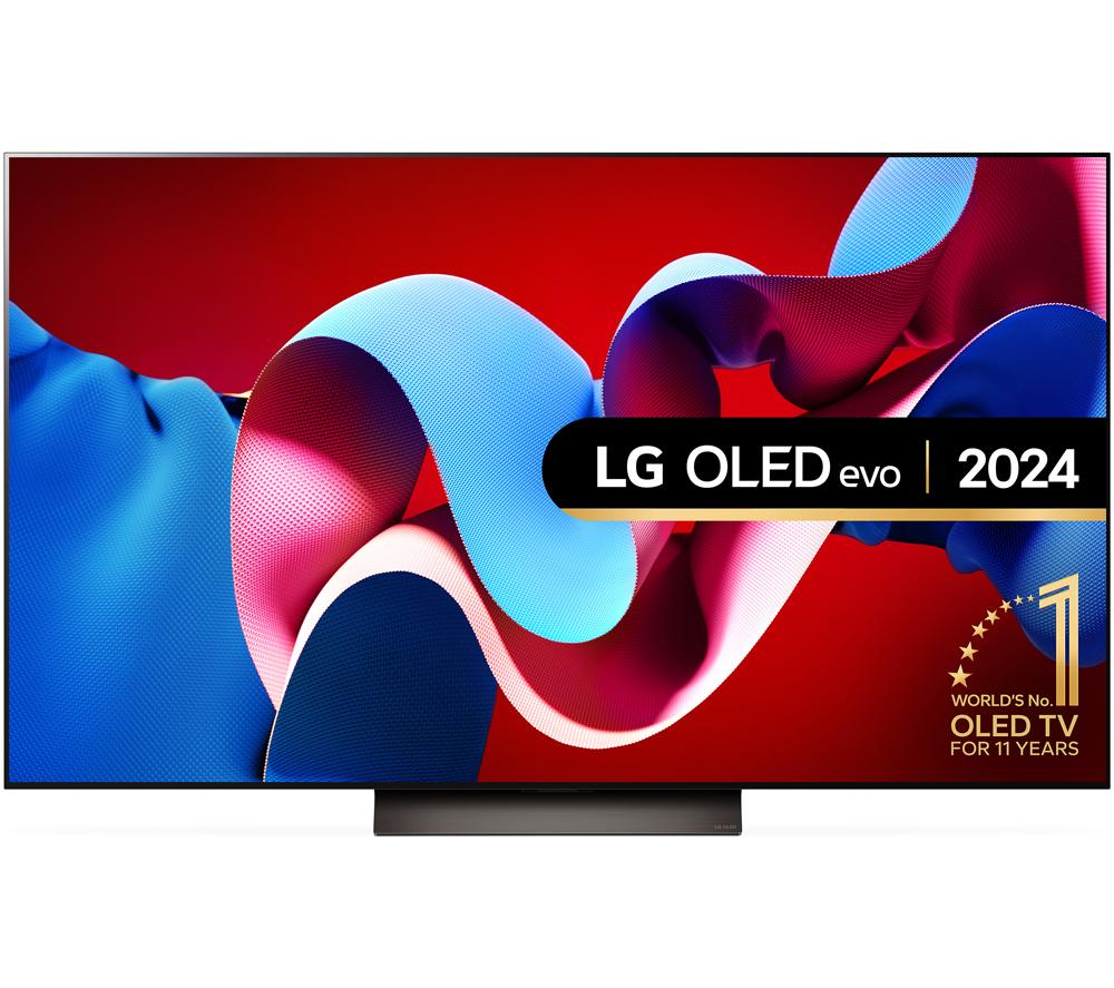 55" LG OLED55C44LA  Smart 4K Ultra HD HDR OLED TV with Amazon Alexa