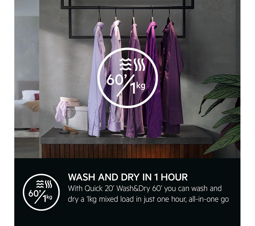 AEG 7000 Series L7WE74634BI Integrated 7 kg Washer Dryer image number 5 of 6