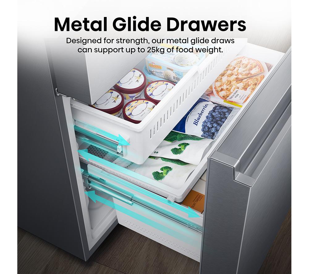 HISENSE RF793N4SASE Smart Fridge Freezer - Stainless Steel image number 7 of 17