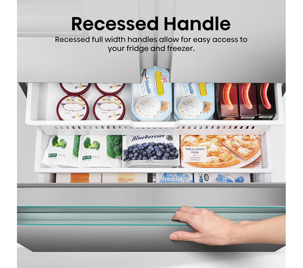 HISENSE RF793N4SASE Smart Fridge Freezer - Stainless Steel image number 11 of 17