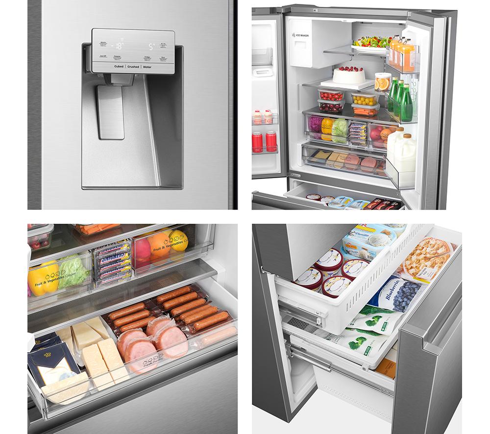 HISENSE RF793N4SASE Smart Fridge Freezer - Stainless Steel image number 13 of 17