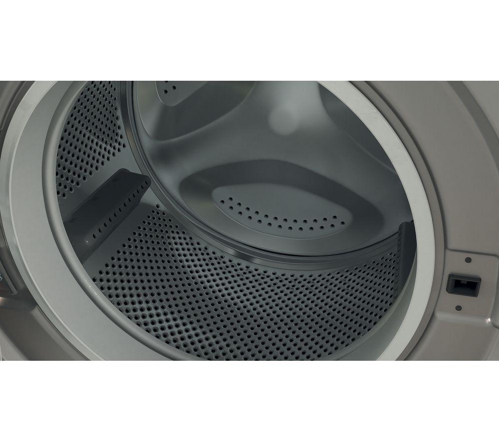INDESIT Innex Steam Push&Go BWE 81496X SV UK 8 kg 1400 Spin Washing Machine - Silver image number 7 of 11