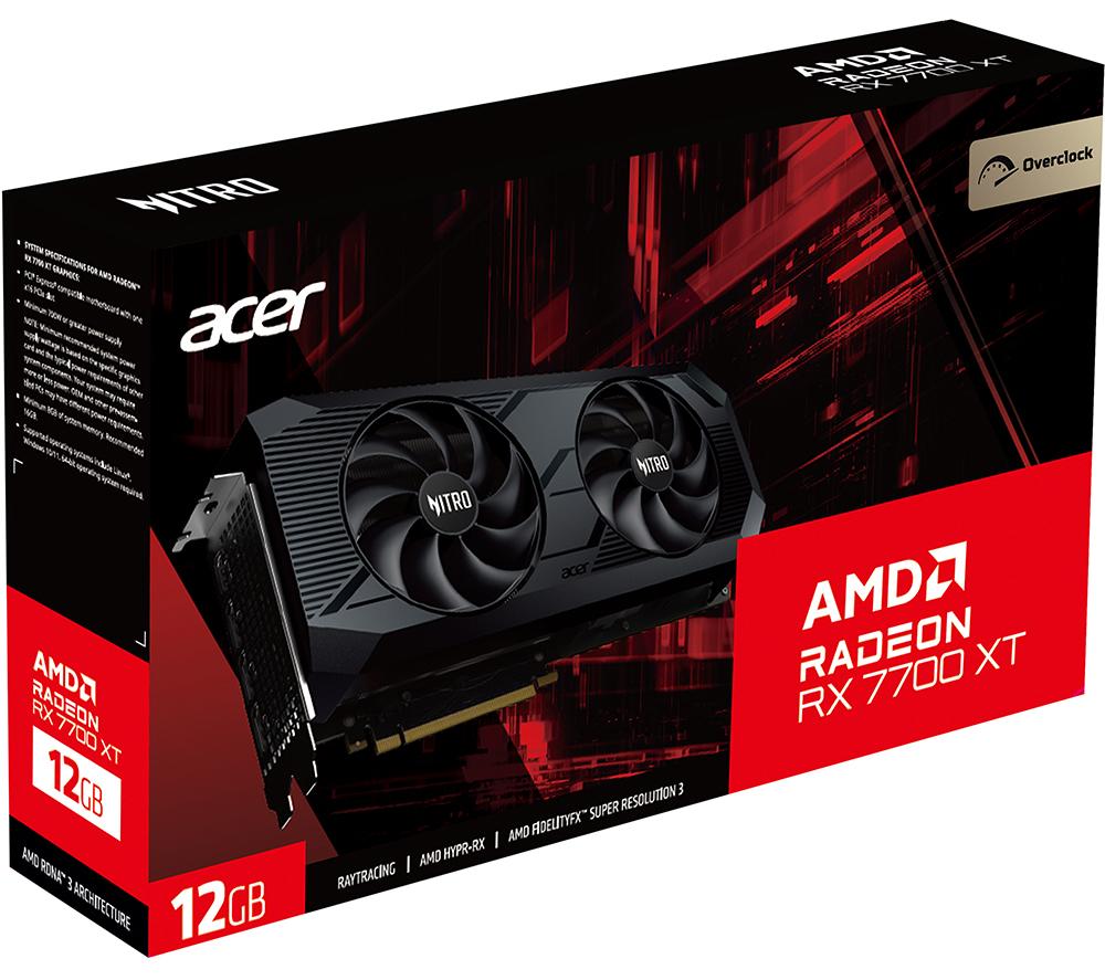 ACER Radeon RX 7700 XT 12 GB GAMING OC Graphics Card image number 8 of 8