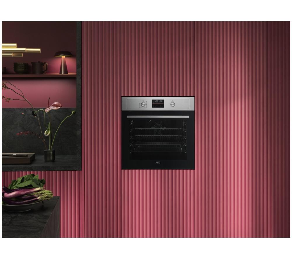 AEG 6000 SurroundCook BPX535061M Pyrolytic Electric Oven &ndash; Stainless Steel image number 8 of 8