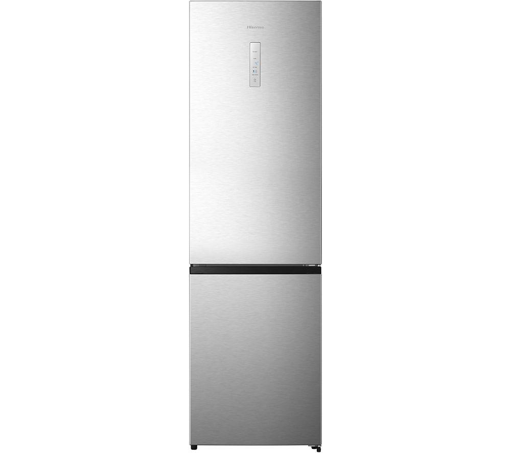 HISENSE RB440N4ACD 60/40 Fridge Freezer – Stainless Steel, Stainless Steel