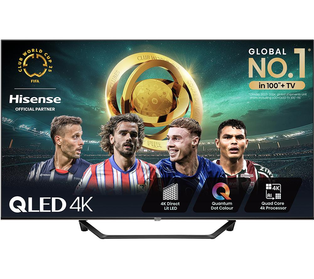 65" HISENSE 65U6NQTUK  Smart 4K Ultra HD HDR Mini LED TV with Amazon Alexa