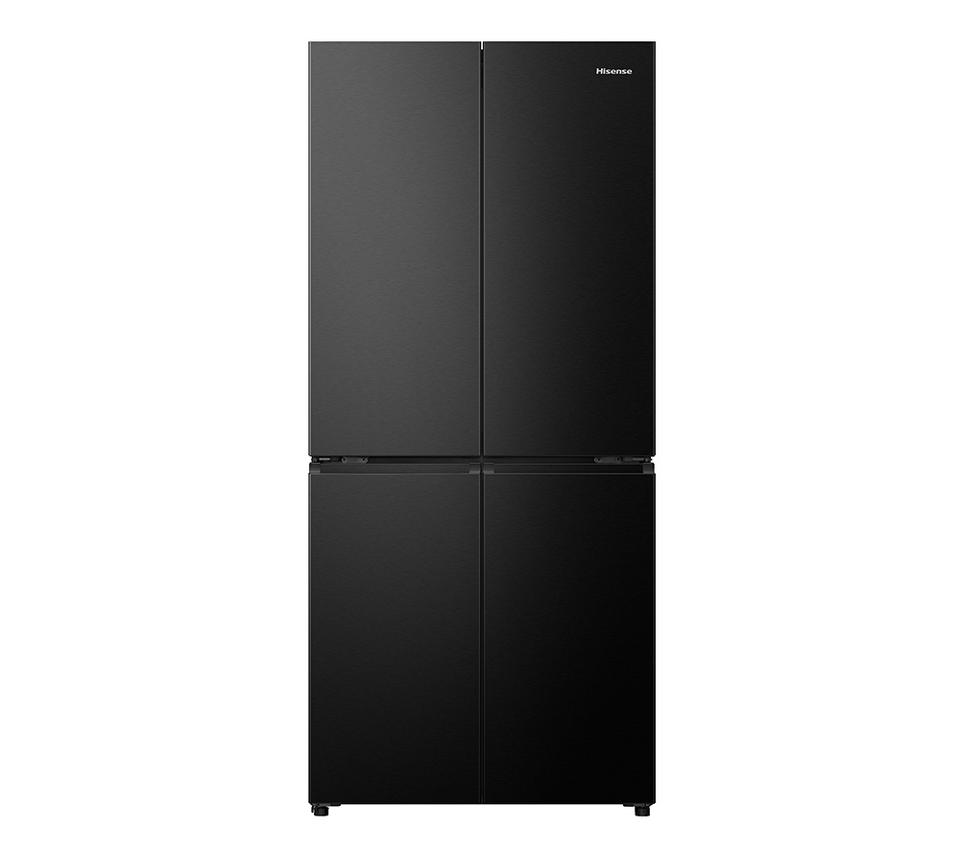HISENSE PureFlat RQ5P470SAFD Fridge Freezer - Black Stainless Steel