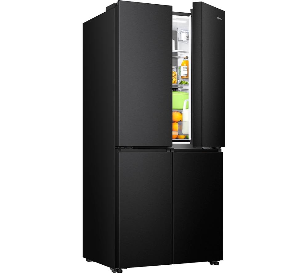 HISENSE PureFlat RQ5P470SAFD Fridge Freezer - Black Stainless Steel image number 15 of 17