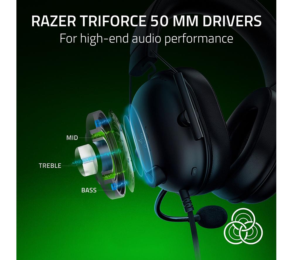 RAZER BlackShark V2 X 7.1 Gaming Headset for Xbox - Black image number 3 of 11
