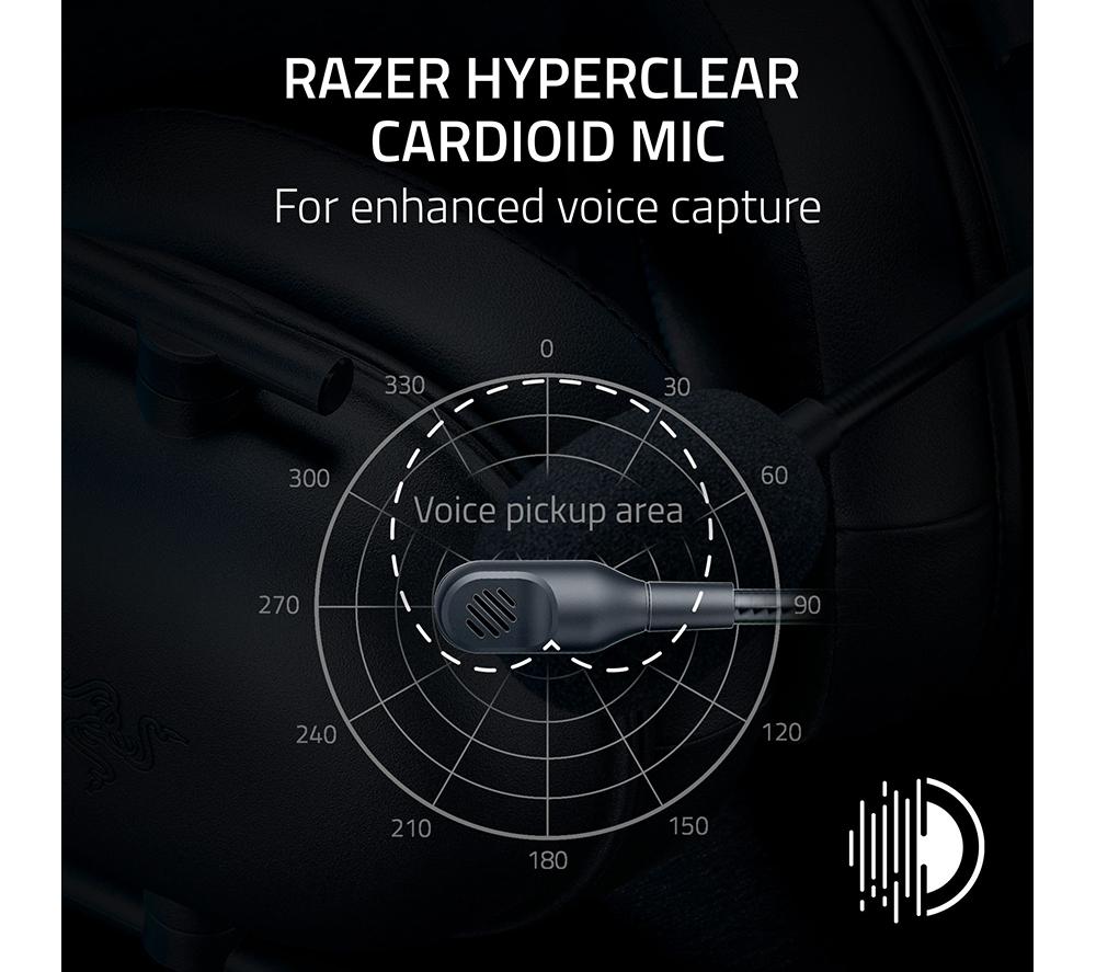 RAZER BlackShark V2 X 7.1 Gaming Headset for PlayStation - Black image number 3 of 10