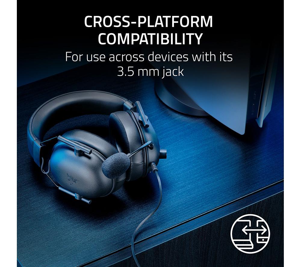 RAZER BlackShark V2 X 7.1 Gaming Headset for PlayStation - Black image number 7 of 10
