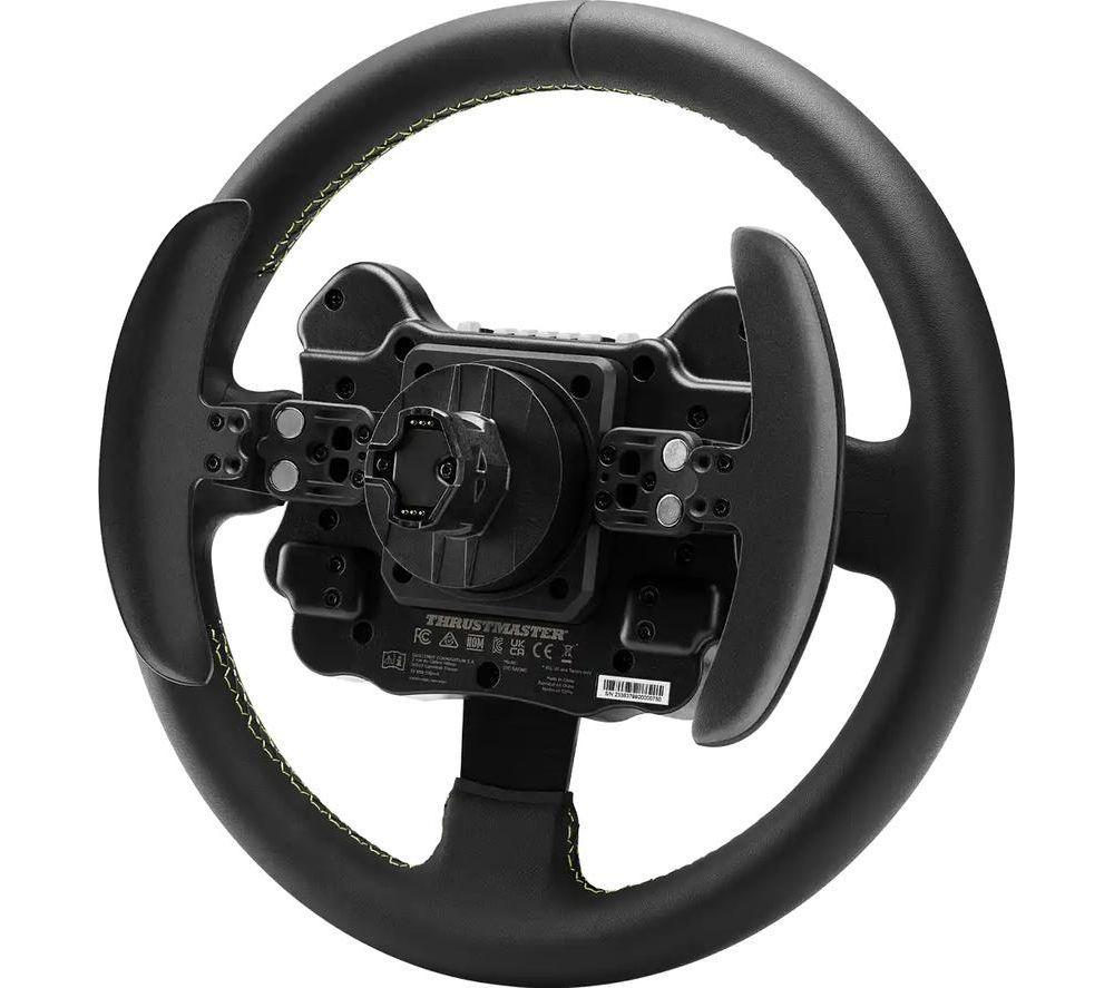 THRUSTMASTER EVO Racing 32R Leather Racing Add-on Wheel - Black image number 3 of 4