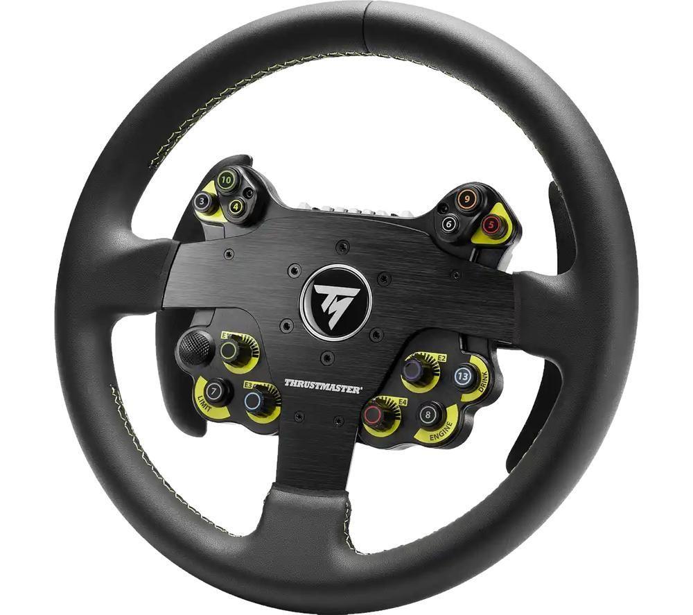THRUSTMASTER EVO Racing 32R Leather Racing Add-on Wheel - Black image number 4 of 4