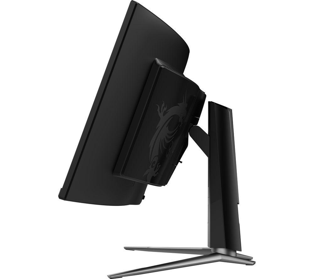 MSI MPG 491CQP Super Ultra Wide Quad HD 49" Curved Quantum Dot Gaming Monitor - Black image number 2 of 6