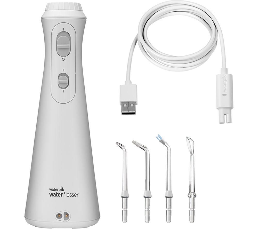WATERPIK Cordless Plus WP-450UK Water Flosser - White image number 2 of 10