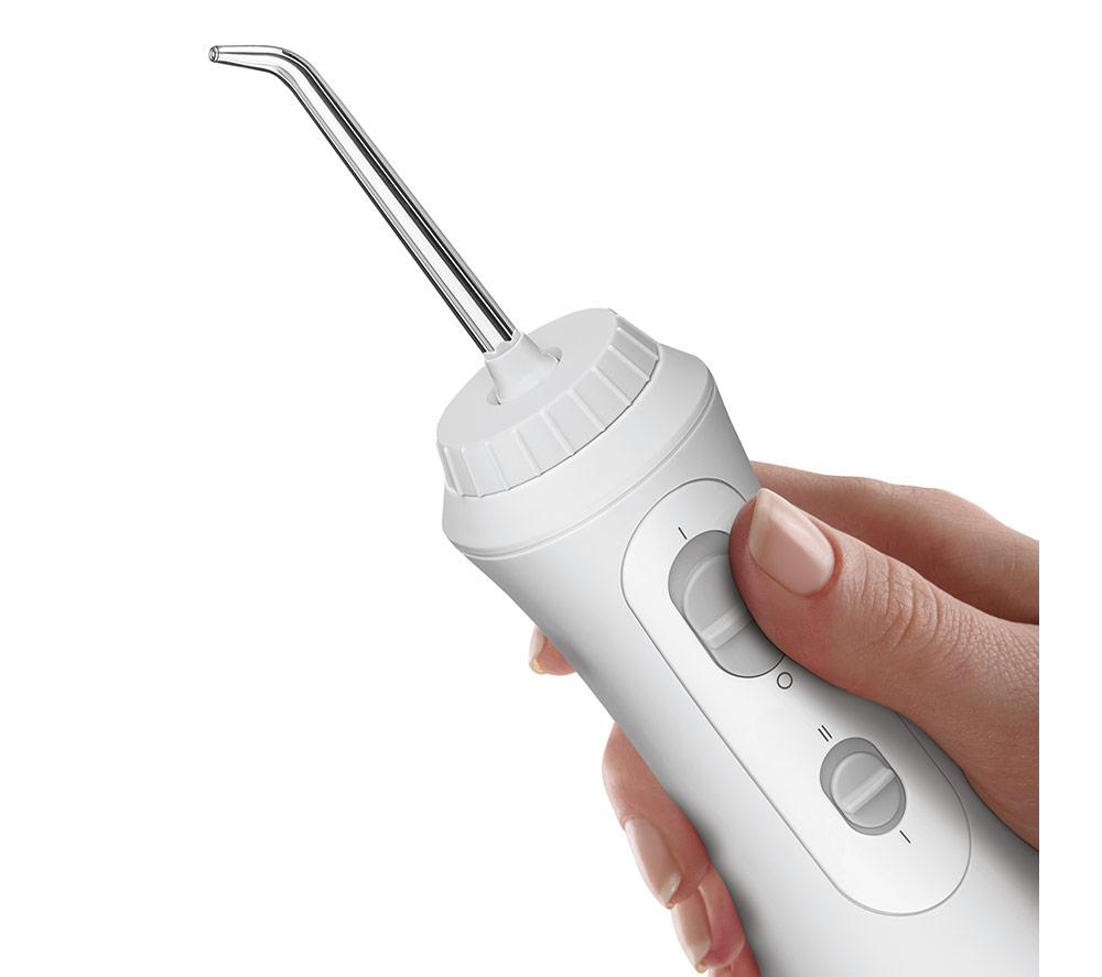 WATERPIK Cordless Plus WP-450UK Water Flosser - White image number 3 of 10