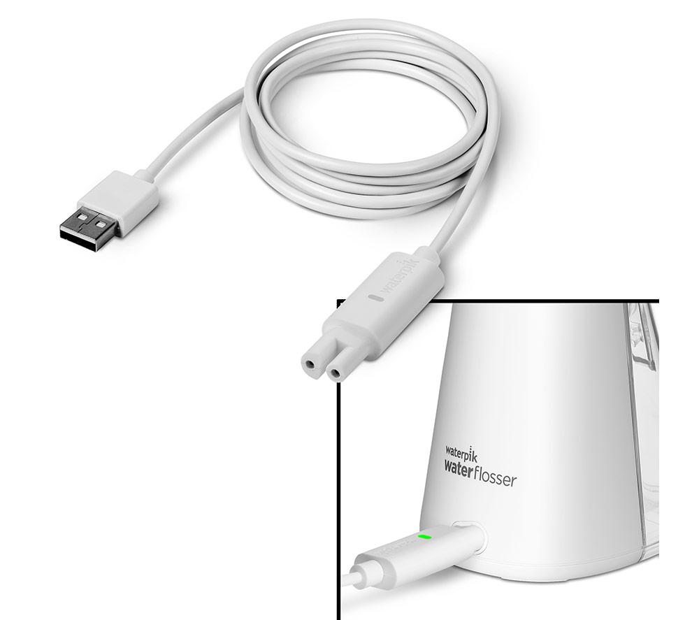 WATERPIK Cordless Plus WP-450UK Water Flosser - White image number 4 of 10