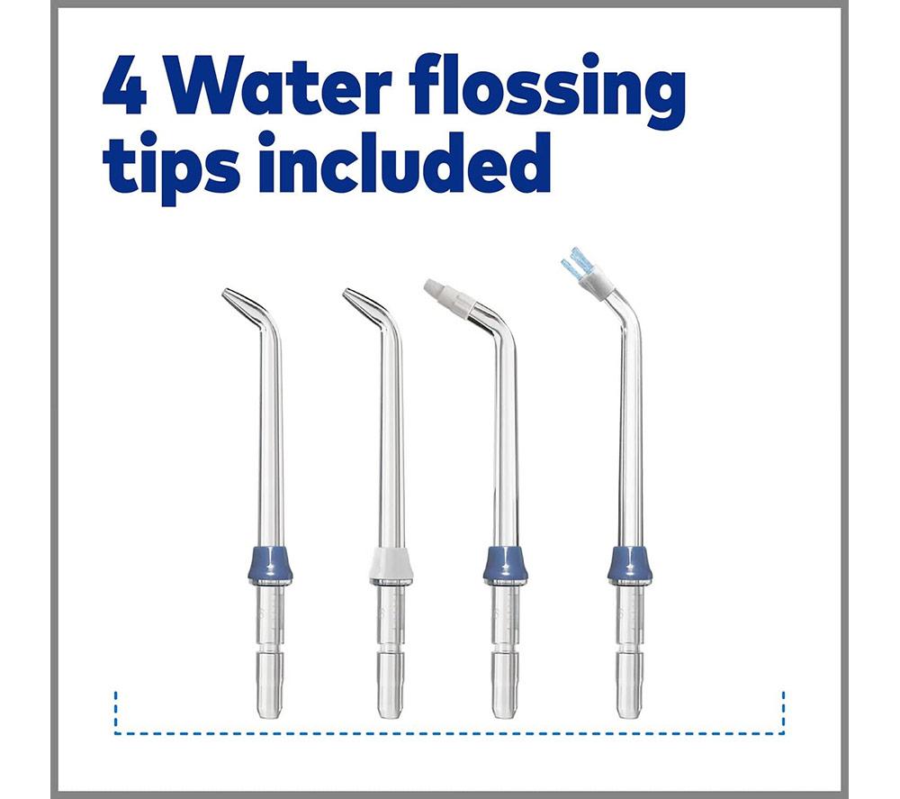 WATERPIK Cordless Plus WP-450UK Water Flosser - White image number 10 of 10