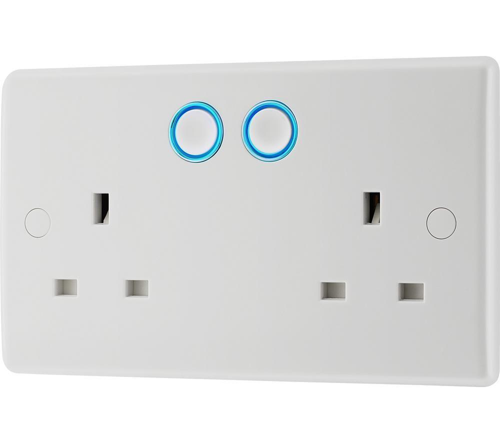 BG 822/HC-01 Double Wall Smart Socket - White image number 5 of 8