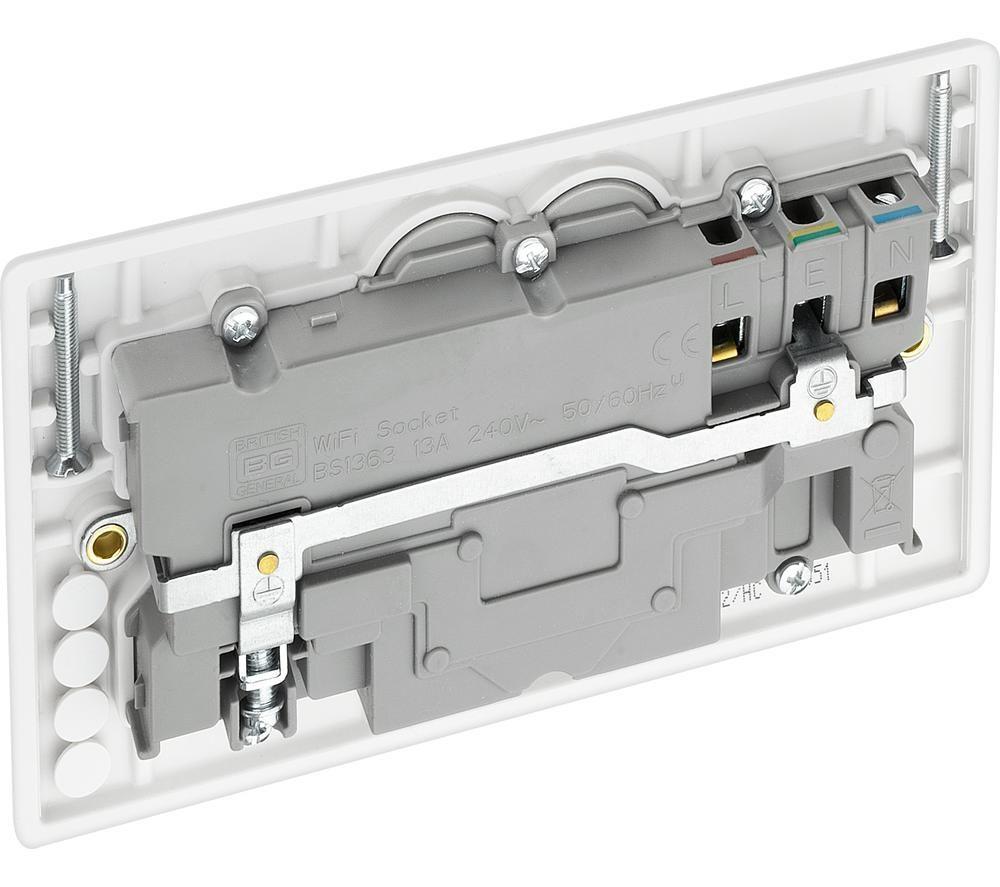 BG 822/HC-01 Double Wall Smart Socket - White image number 8 of 8