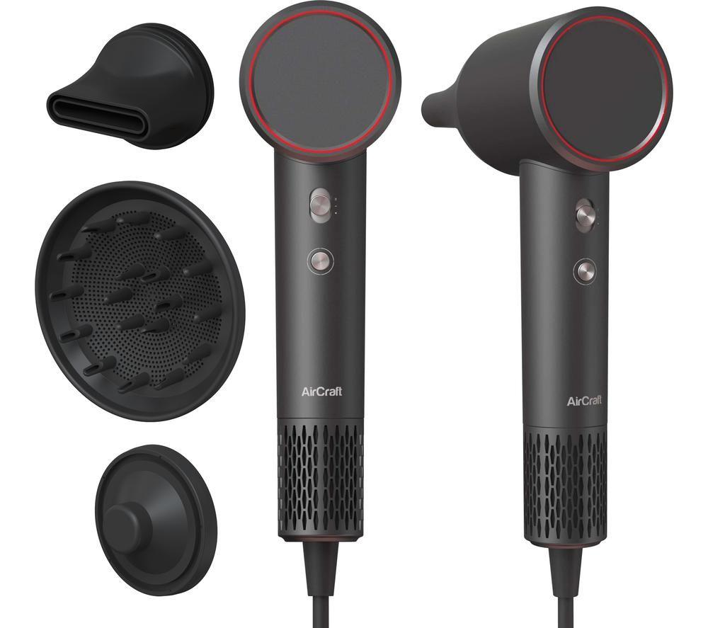 Aircraft Airmotion Hd1-G-D Hair Dryer - Slate Grey, Silver/Grey