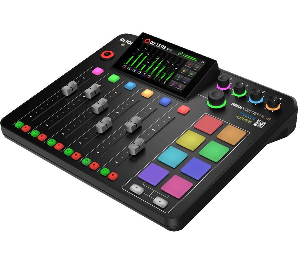 RODE Rodecaster Pro II Integrated Audio Production Studio - Black image number 2 of 10