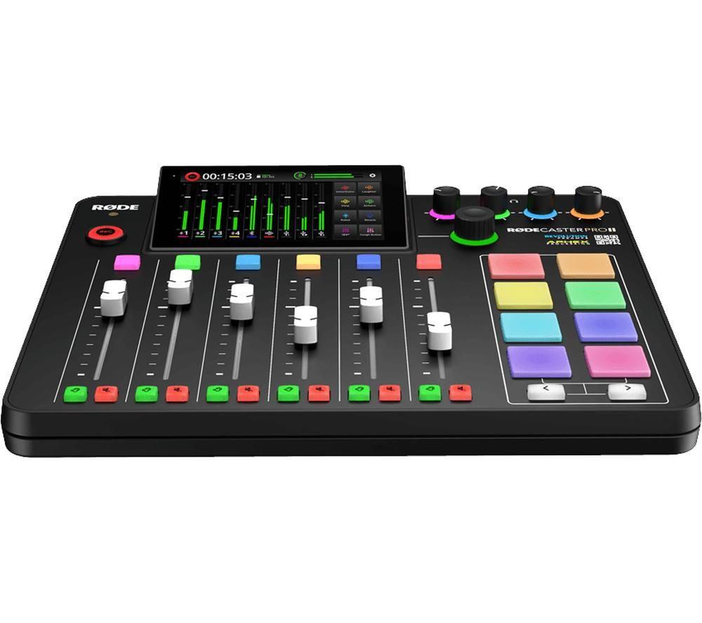 RODE Rodecaster Pro II Integrated Audio Production Studio - Black image number 3 of 10