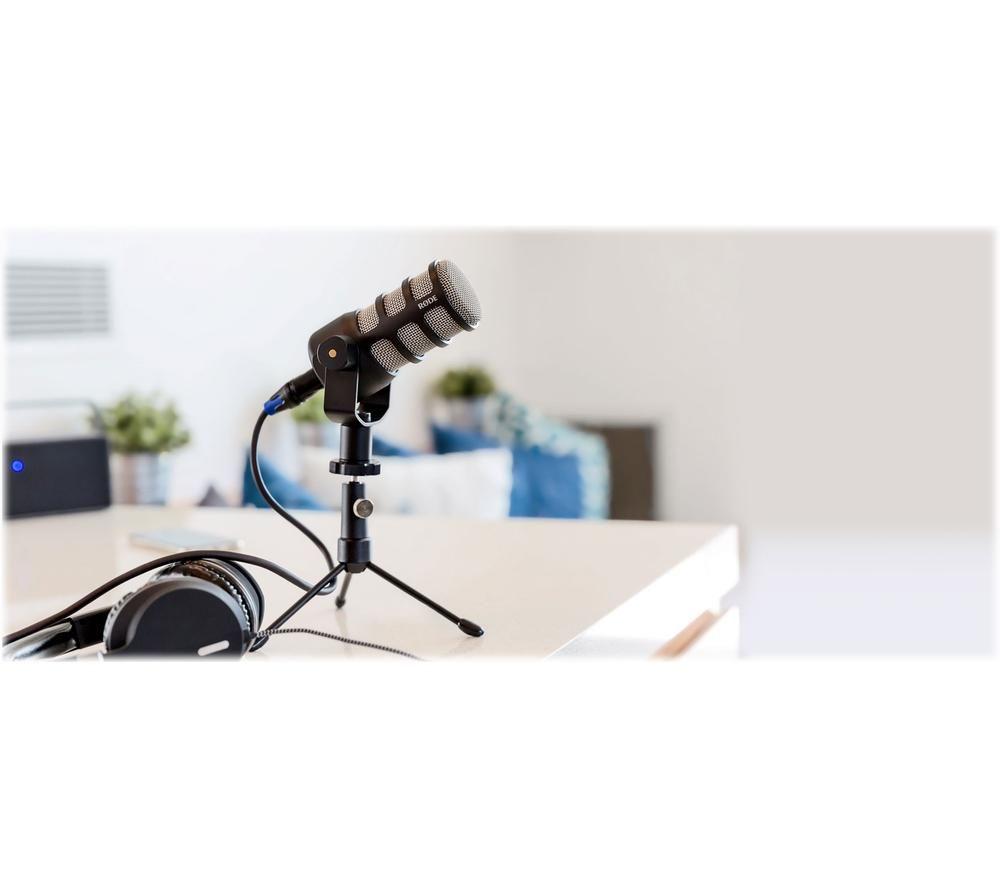 RODE PodMic XLR Microphone - Black image number 7 of 19