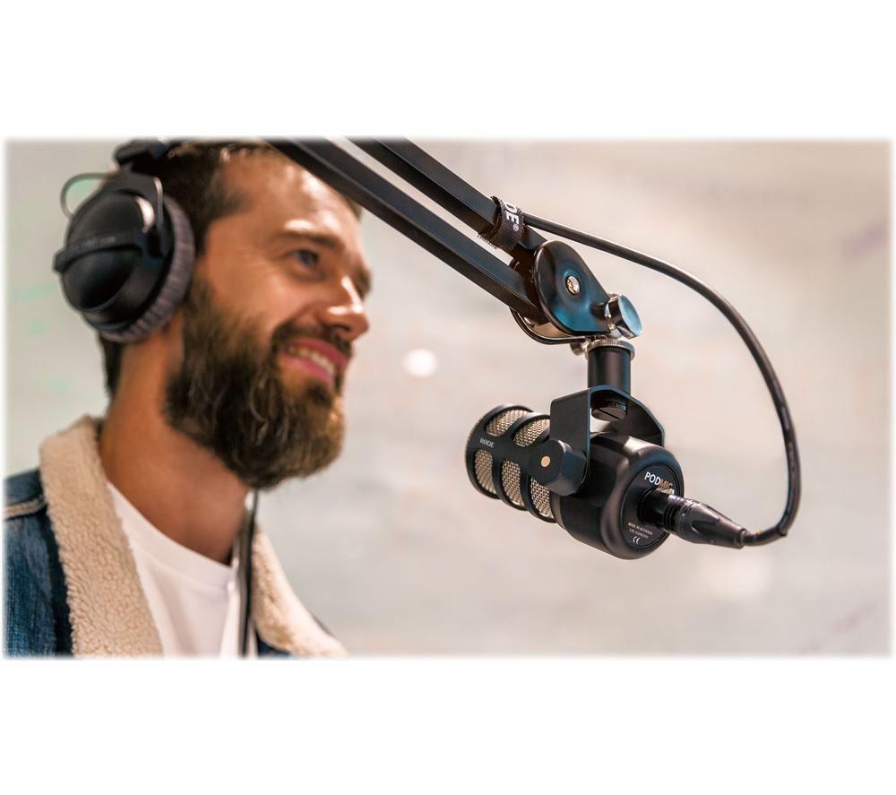 RODE PodMic XLR Microphone - Black image number 9 of 19