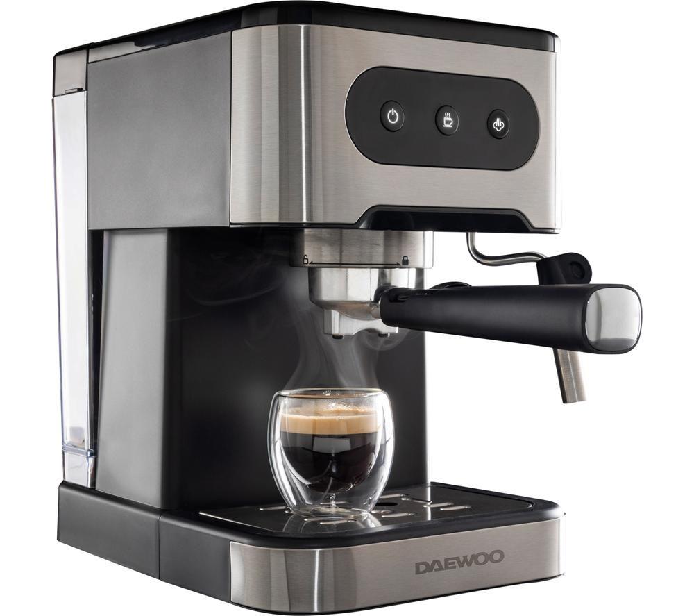 Daewoo 20-Bar Espresso Coffee Maker With Steam Wand - Image 7