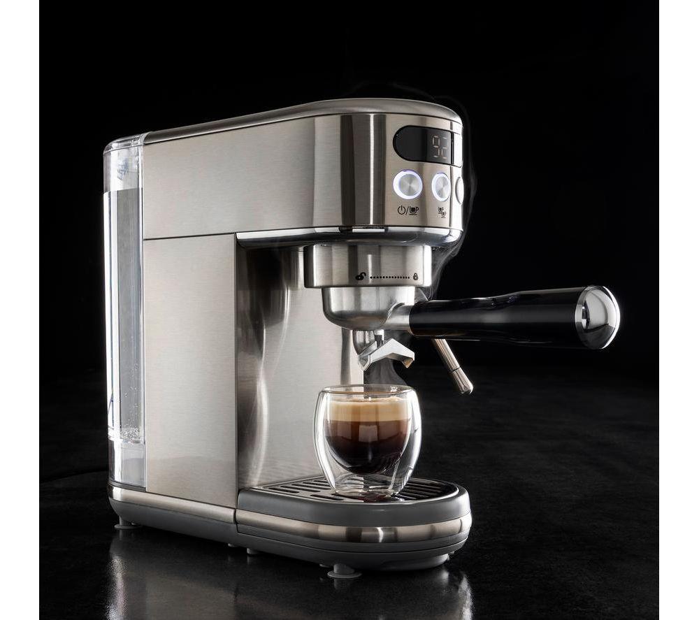 DAEWOO Flava Collection SDA2700GE Coffee Machine - Silver image number 4 of 9