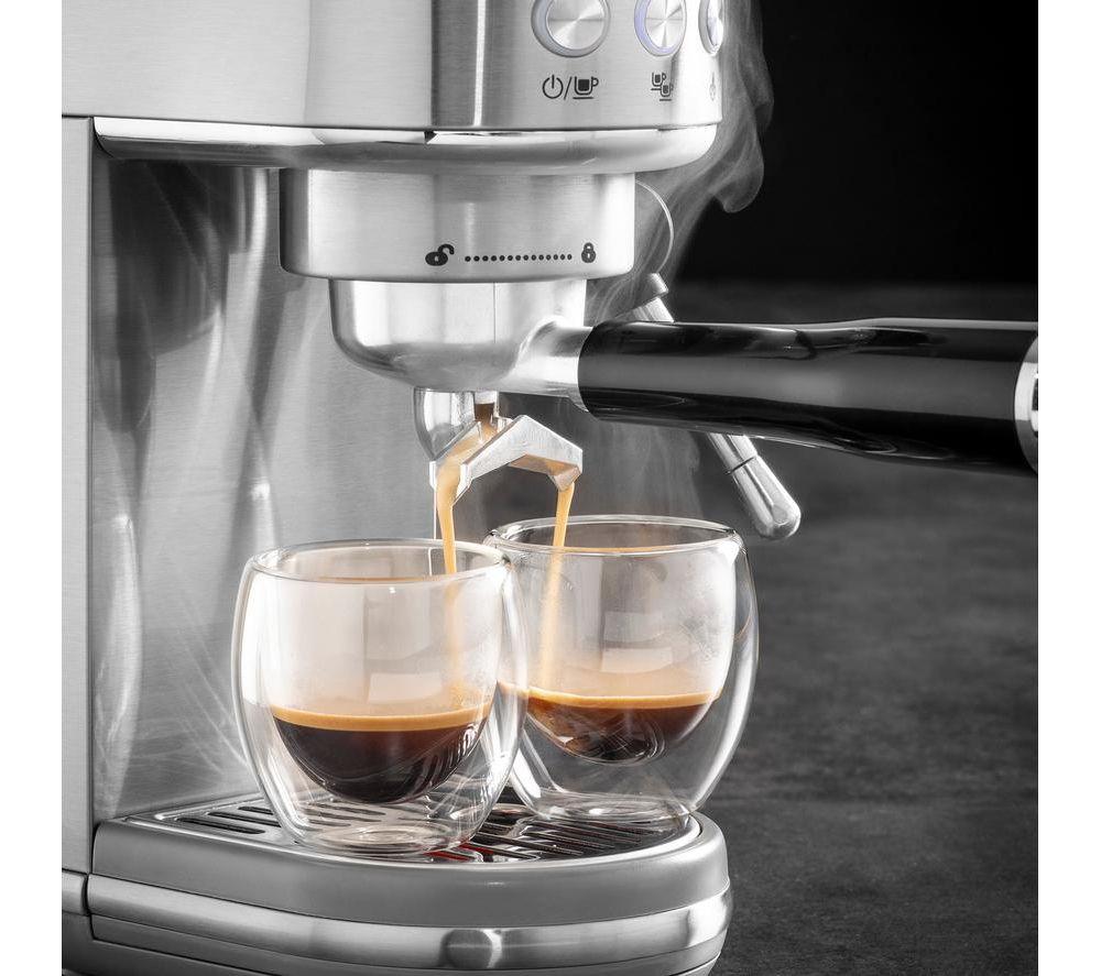 DAEWOO Flava Collection SDA2700GE Coffee Machine - Silver image number 5 of 9