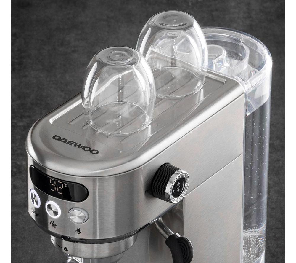 DAEWOO Flava Collection SDA2700GE Coffee Machine - Silver image number 6 of 9