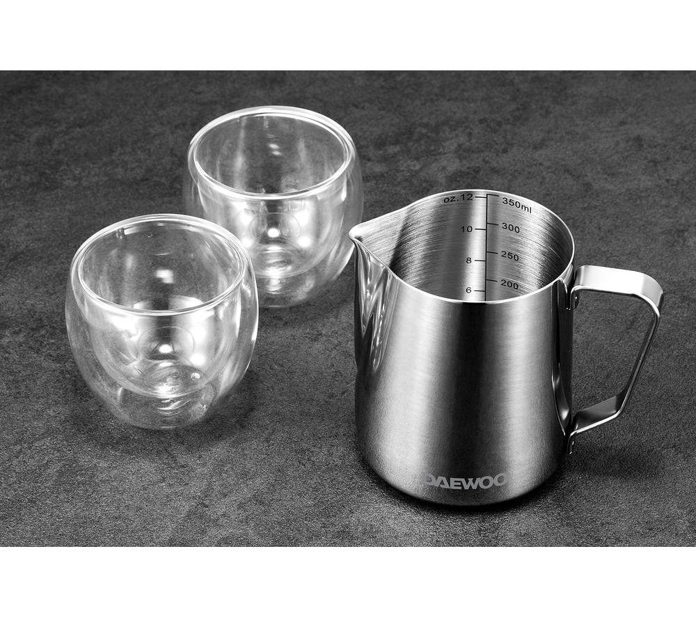 DAEWOO Flava Collection SDA2700GE Coffee Machine - Silver image number 9 of 9