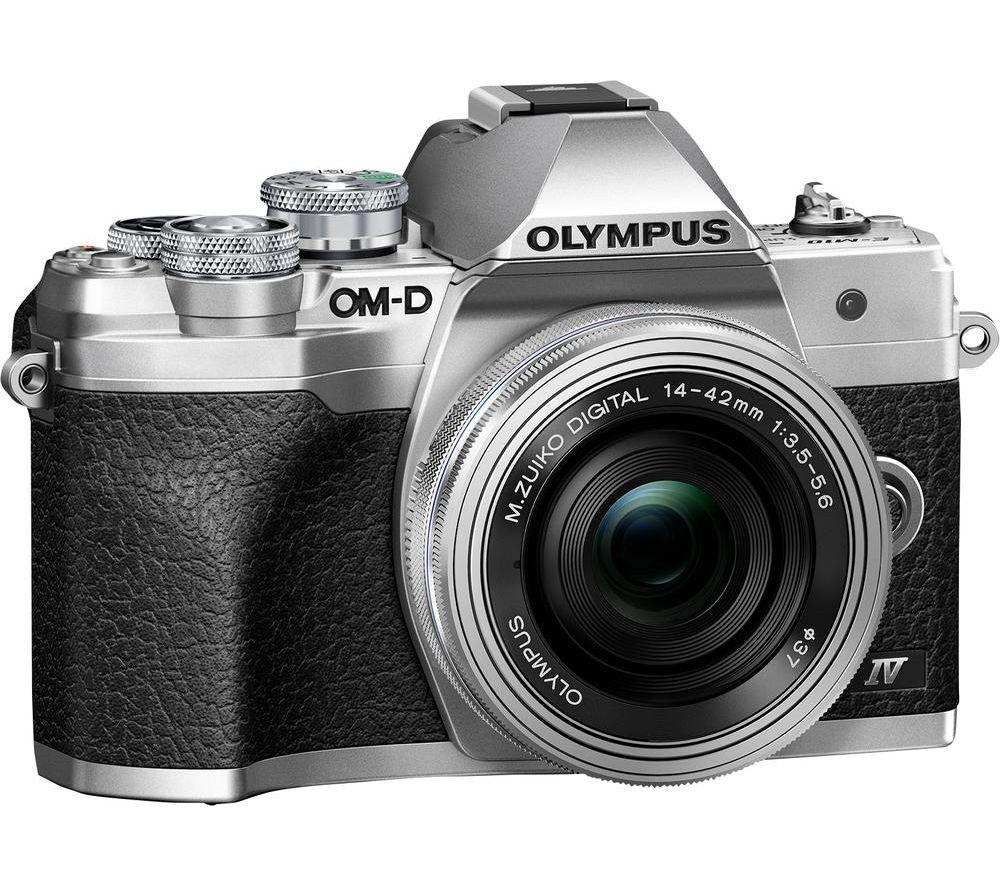 OLYMPUS OM-D E-M10 Mark IV Mirrorless Camera with M.Zuiko Digital ED 14-42 mm f/3.5-5.6 EZ image number 3 of 7