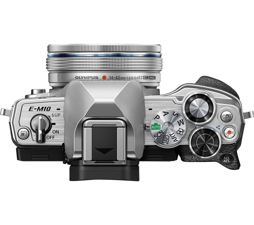 OLYMPUS OM-D E-M10 Mark IV Mirrorless Camera with M.Zuiko Digital ED 14-42 mm f/3.5-5.6 EZ image number 6 of 7