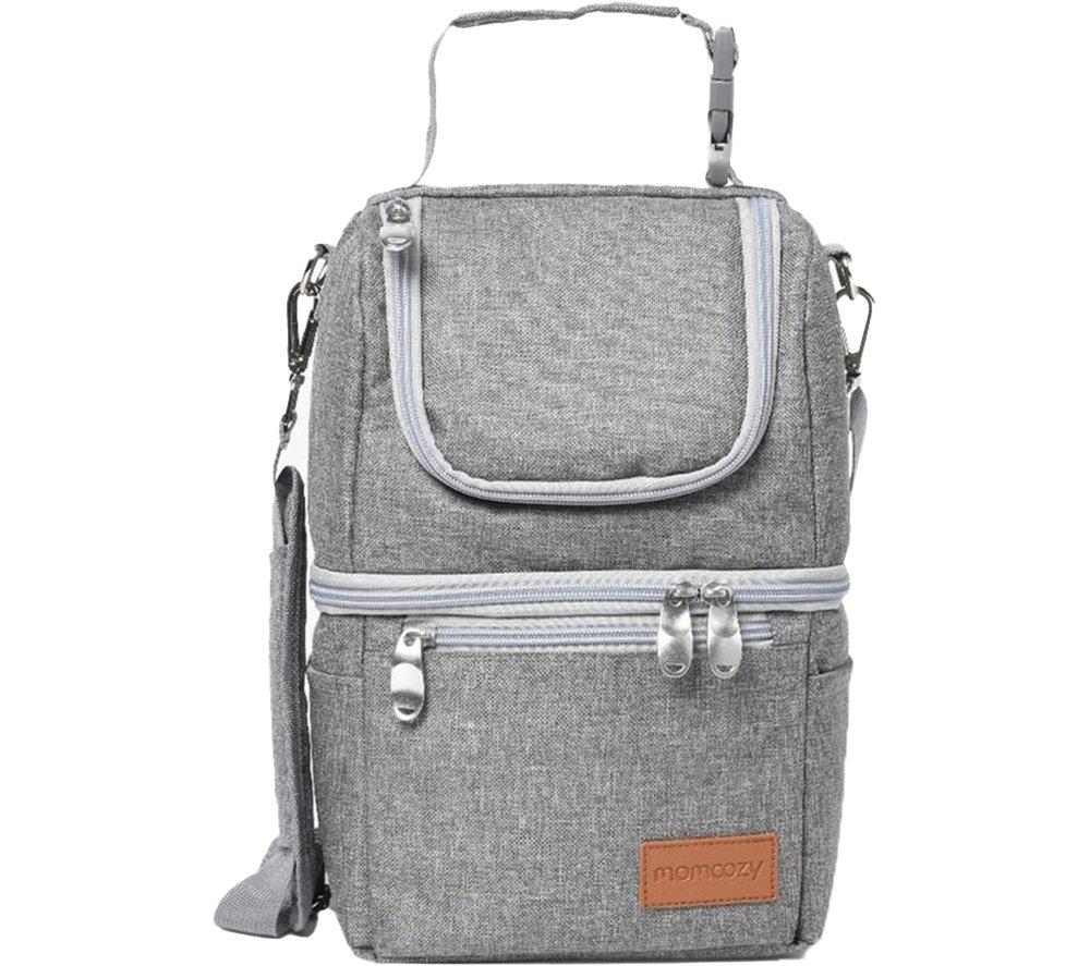 Momcozy Breastmilk Cooler Carrying Bag - Grey