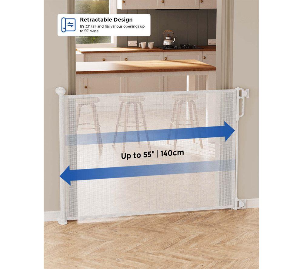 MOMCOZY Retractable Safety Baby Gate 1.75 kg image number 3 of 4