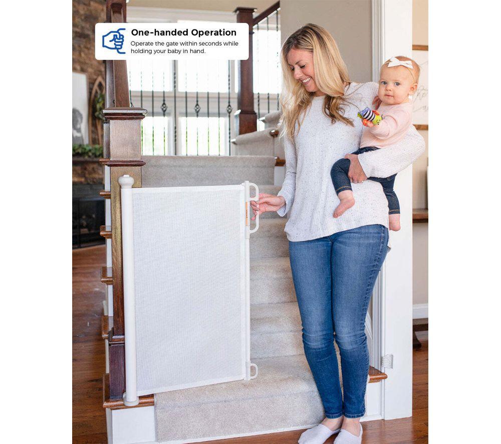 MOMCOZY Retractable Safety Baby Gate 1.75 kg image number 4 of 4