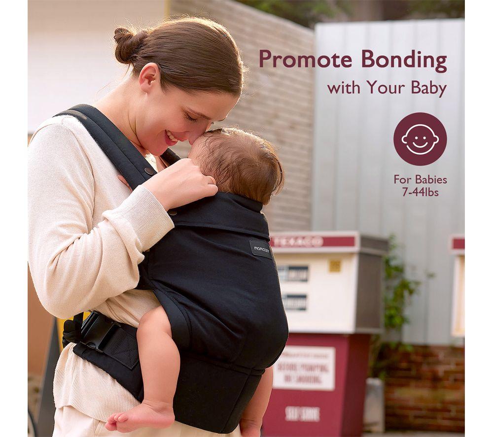 MOMCOZY BC001-BL00NB-A Baby Carrier - Black image number 6 of 6
