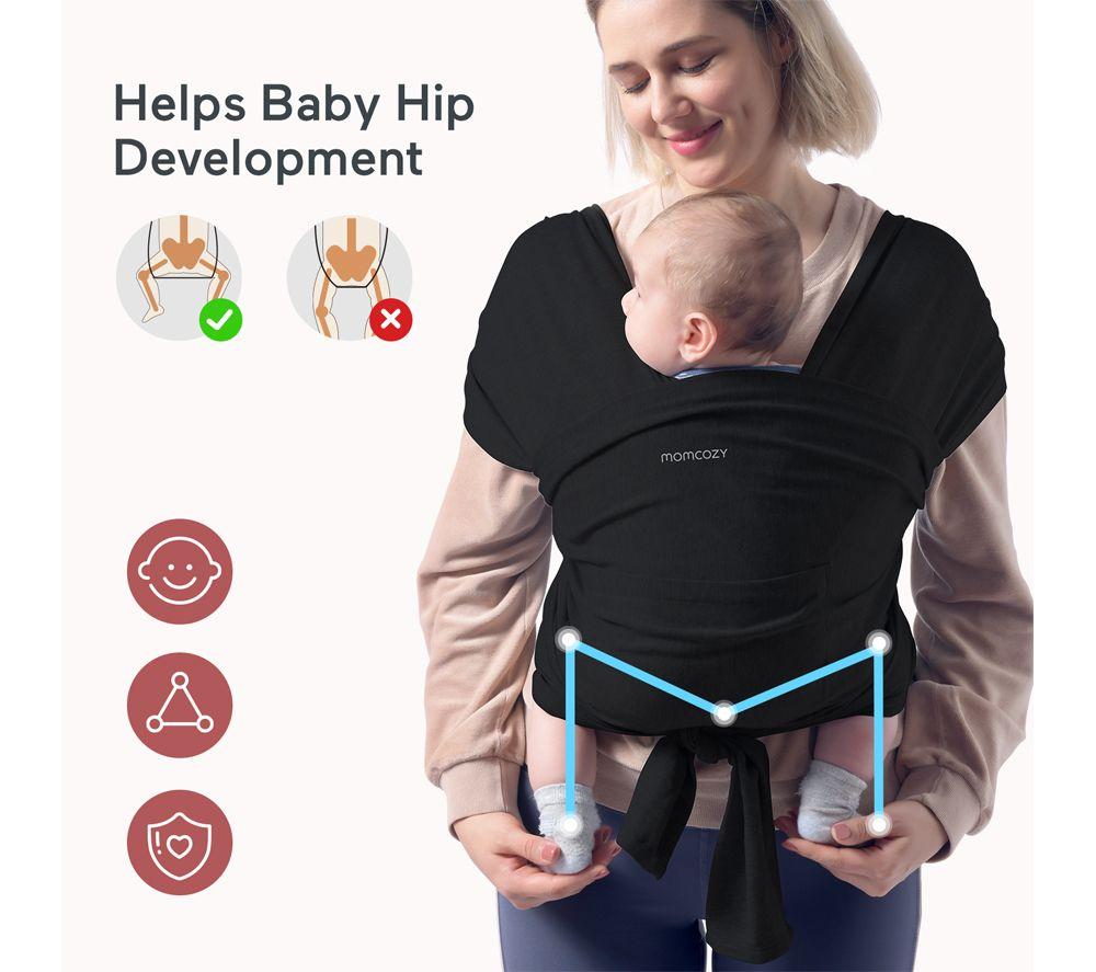 MOMCOZY M21FWCJ05-US Baby Carrier - Black image number 4 of 9