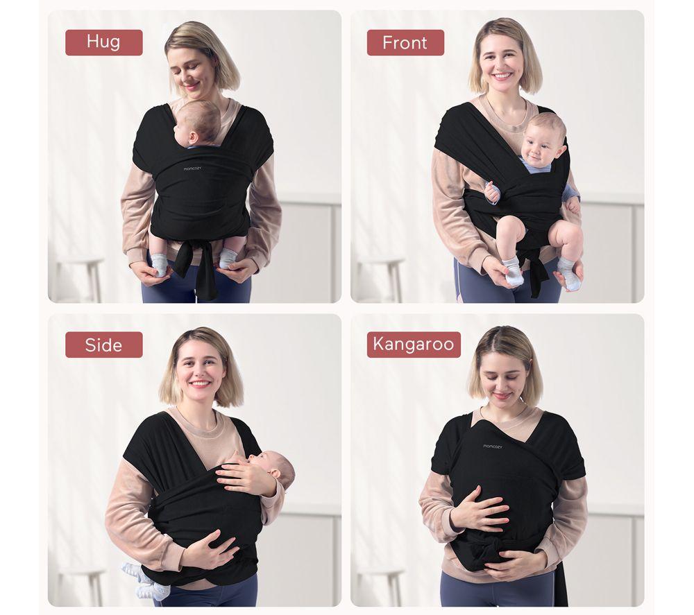MOMCOZY M21FWCJ05-US Baby Carrier - Black image number 5 of 9