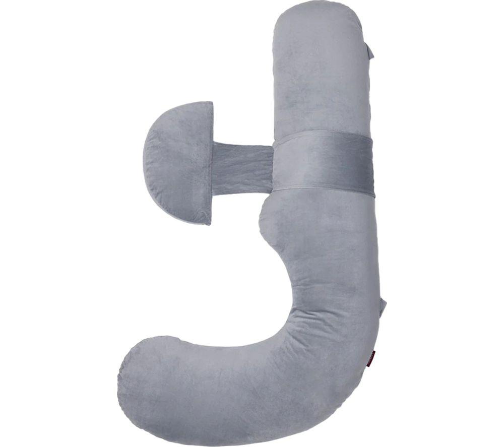 Momcozy F-Shaped Pregnancy Pillow - Grey