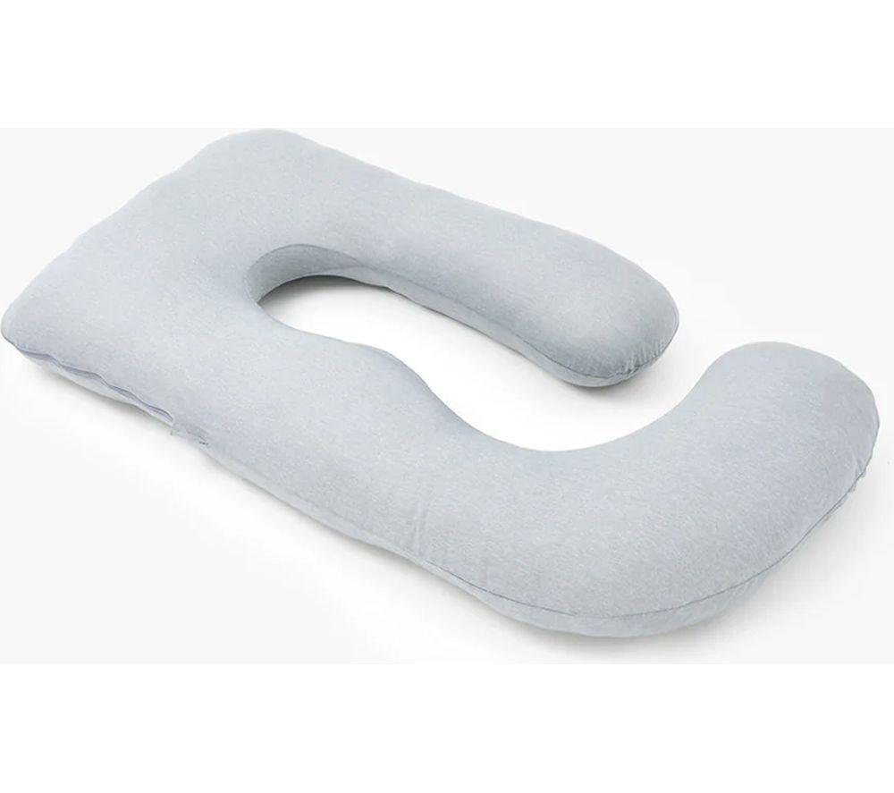 MOMCOZY G-shaped Cooling Pillow - Grey image number 2 of 3