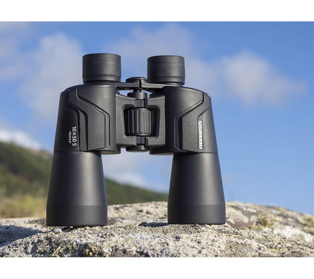 OLYMPUS OM System Deluxe Porro Standard Binoculars 10x50 S incl. Case & Strap image number 4 of 5